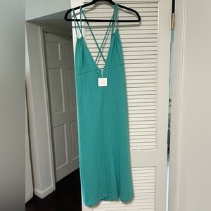 NWT Zara Aqua Blue Sundress - Size XS